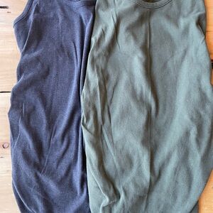 Set of Two maternity tank tops